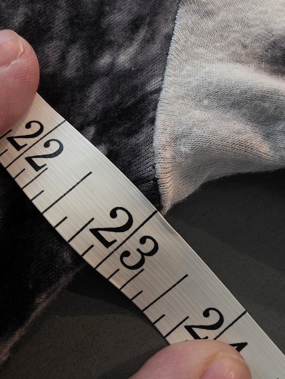 Miracle Berry White And Black Tie Dye Hi-Lo Tunic Size X-Large - Picture 5 of 8